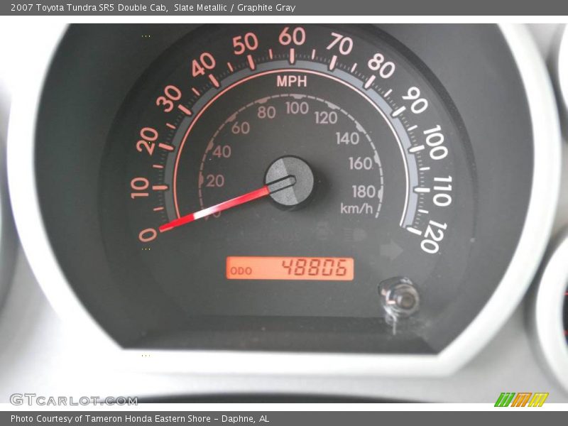 Slate Metallic / Graphite Gray 2007 Toyota Tundra SR5 Double Cab