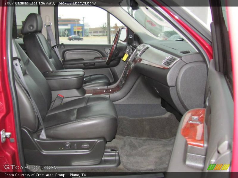 Red-E / Ebony/Ebony 2007 Cadillac Escalade AWD