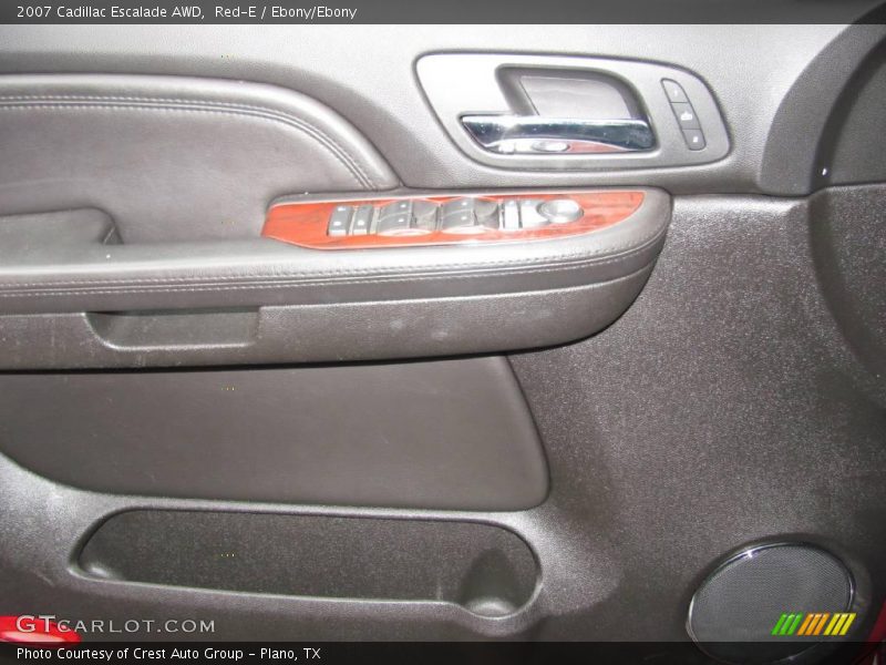 Red-E / Ebony/Ebony 2007 Cadillac Escalade AWD