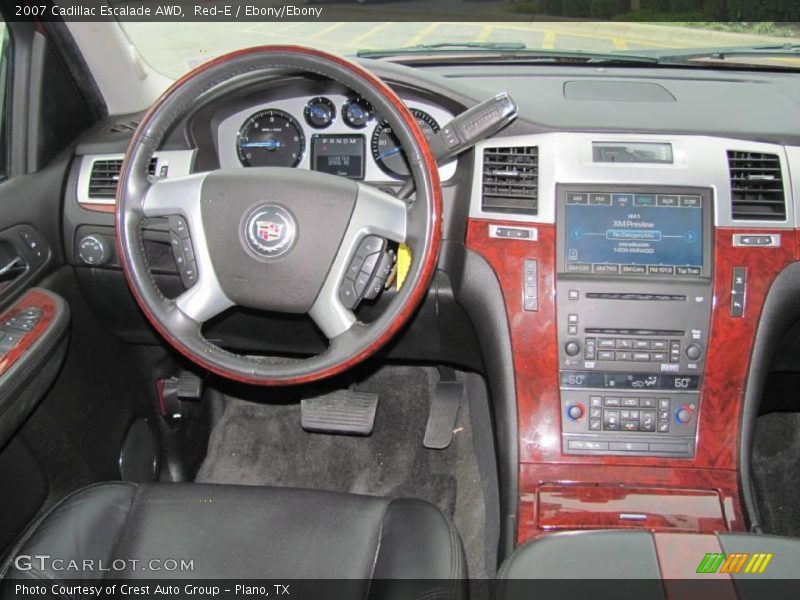 Red-E / Ebony/Ebony 2007 Cadillac Escalade AWD