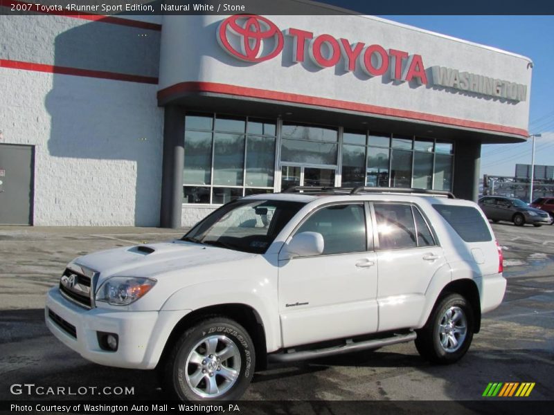 Natural White / Stone 2007 Toyota 4Runner Sport Edition