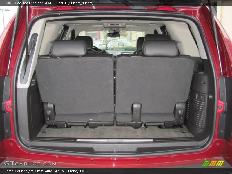 Red-E / Ebony/Ebony 2007 Cadillac Escalade AWD