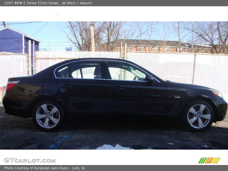 Jet Black / Auburn 2007 BMW 5 Series 530xi Sedan