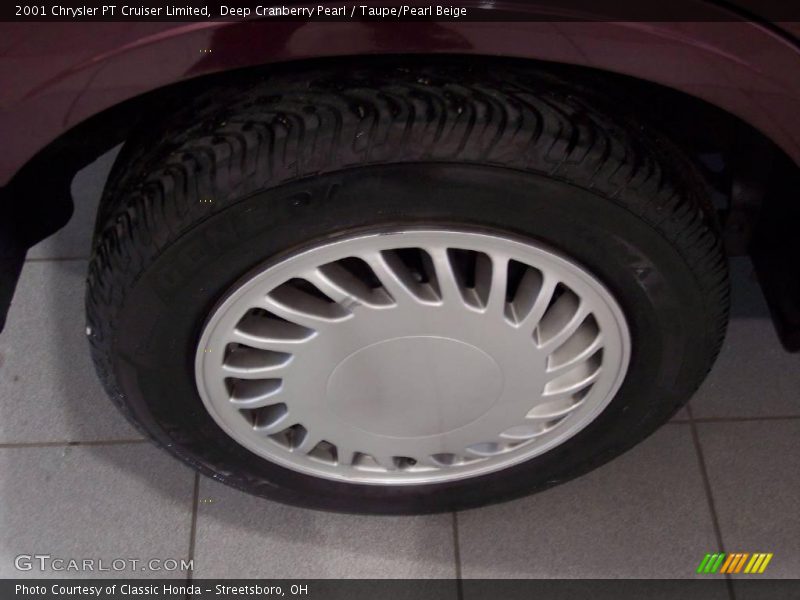 Deep Cranberry Pearl / Taupe/Pearl Beige 2001 Chrysler PT Cruiser Limited