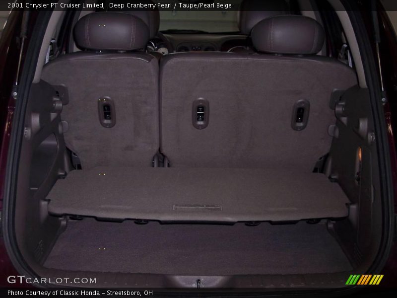 Deep Cranberry Pearl / Taupe/Pearl Beige 2001 Chrysler PT Cruiser Limited