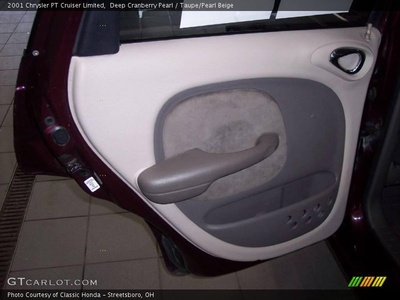 Deep Cranberry Pearl / Taupe/Pearl Beige 2001 Chrysler PT Cruiser Limited
