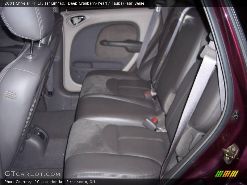 Deep Cranberry Pearl / Taupe/Pearl Beige 2001 Chrysler PT Cruiser Limited