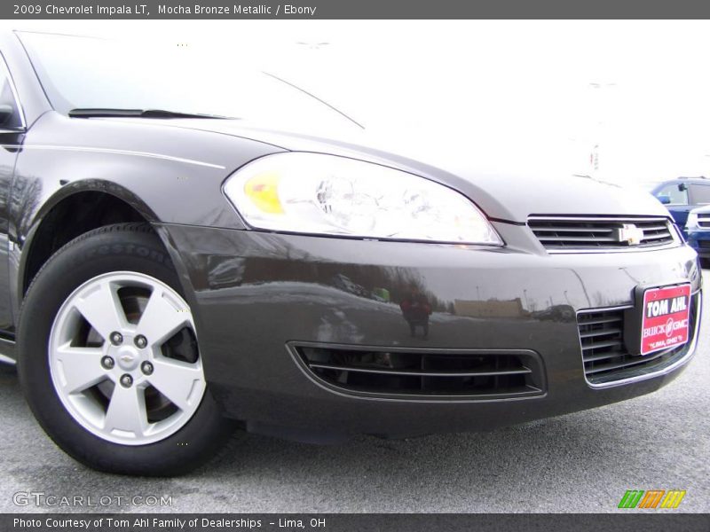 Mocha Bronze Metallic / Ebony 2009 Chevrolet Impala LT