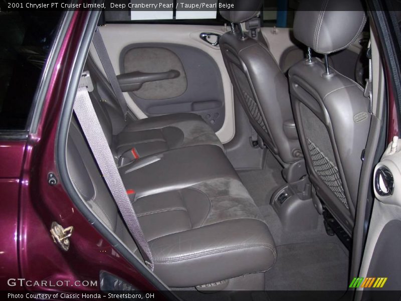 Deep Cranberry Pearl / Taupe/Pearl Beige 2001 Chrysler PT Cruiser Limited