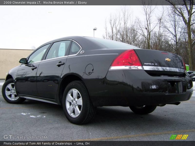 Mocha Bronze Metallic / Ebony 2009 Chevrolet Impala LT