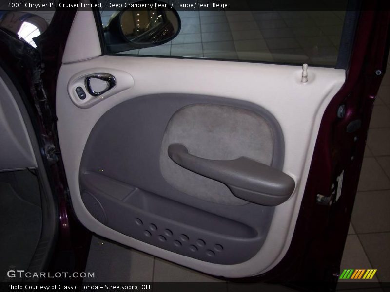 Deep Cranberry Pearl / Taupe/Pearl Beige 2001 Chrysler PT Cruiser Limited