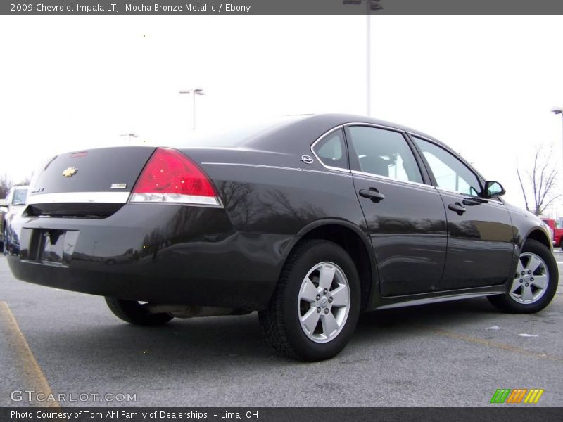 Mocha Bronze Metallic / Ebony 2009 Chevrolet Impala LT