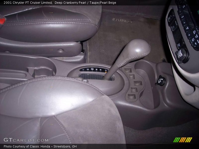 Deep Cranberry Pearl / Taupe/Pearl Beige 2001 Chrysler PT Cruiser Limited