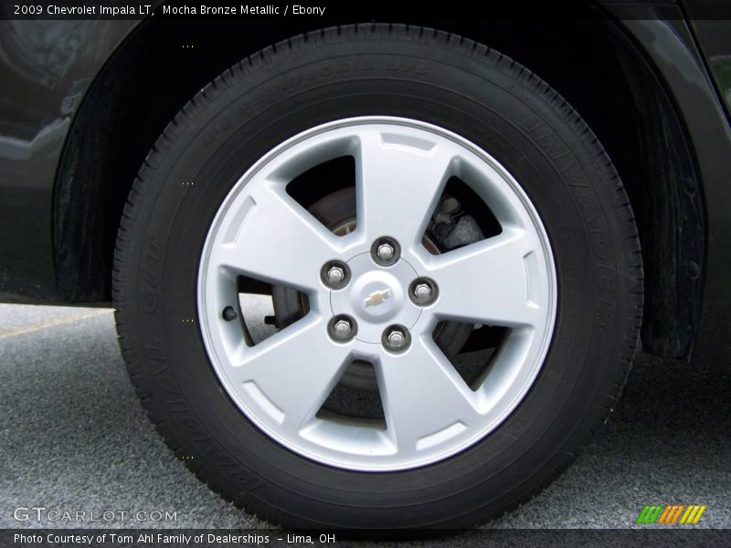 Mocha Bronze Metallic / Ebony 2009 Chevrolet Impala LT
