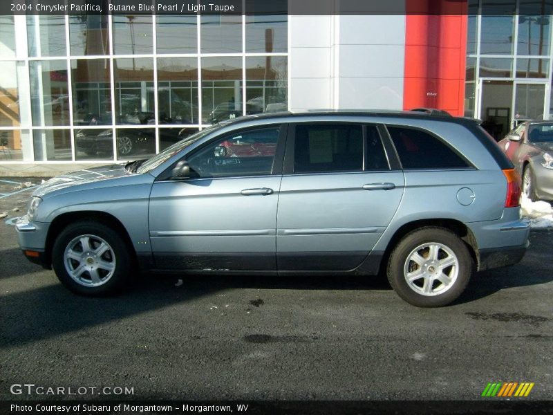 Butane Blue Pearl / Light Taupe 2004 Chrysler Pacifica