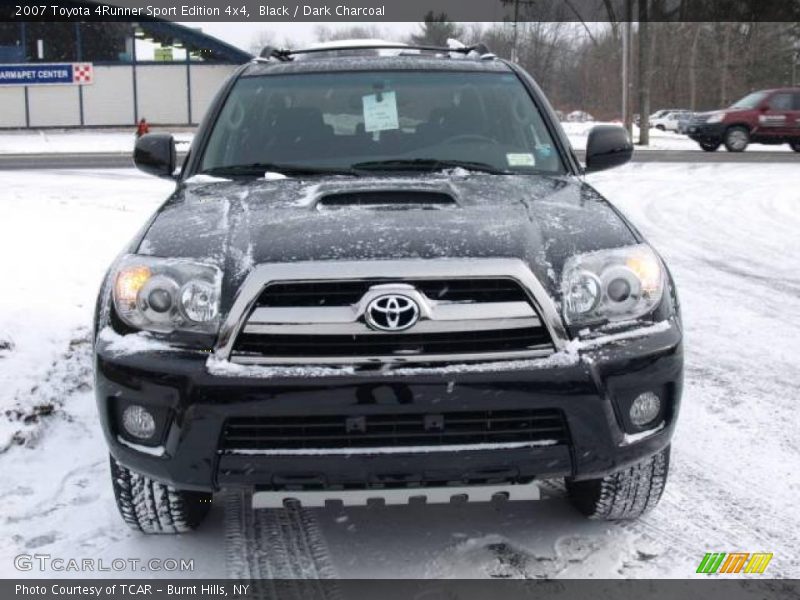 Black / Dark Charcoal 2007 Toyota 4Runner Sport Edition 4x4