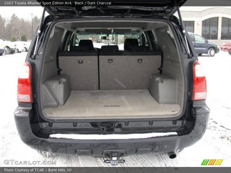 Black / Dark Charcoal 2007 Toyota 4Runner Sport Edition 4x4
