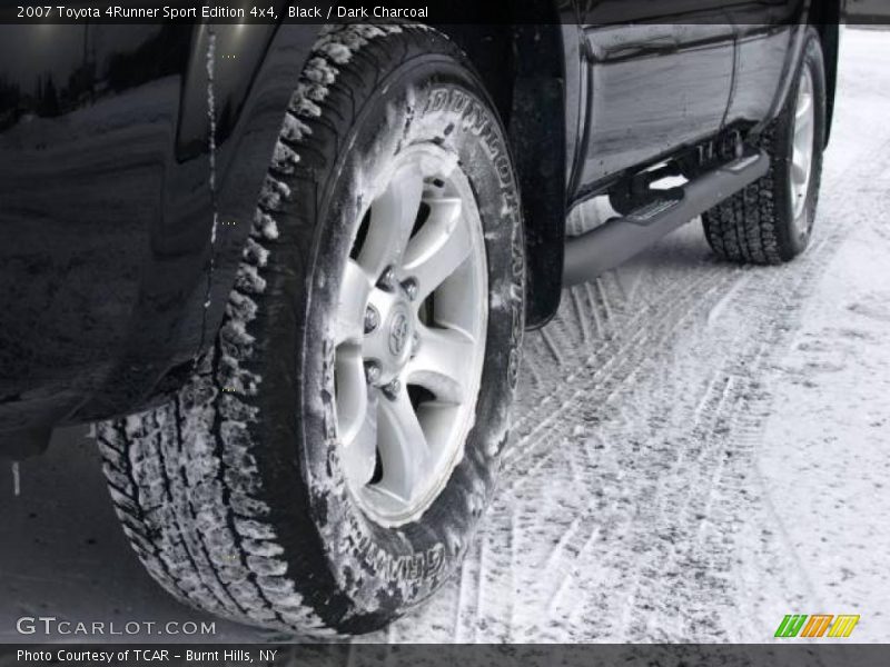 Black / Dark Charcoal 2007 Toyota 4Runner Sport Edition 4x4