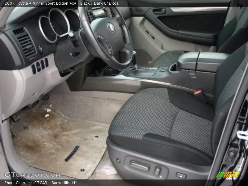 Black / Dark Charcoal 2007 Toyota 4Runner Sport Edition 4x4