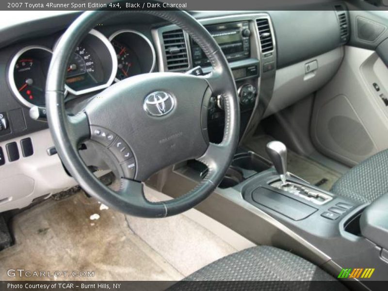 Black / Dark Charcoal 2007 Toyota 4Runner Sport Edition 4x4