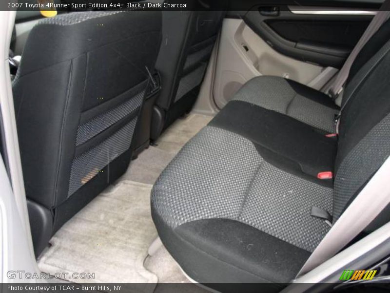 Black / Dark Charcoal 2007 Toyota 4Runner Sport Edition 4x4