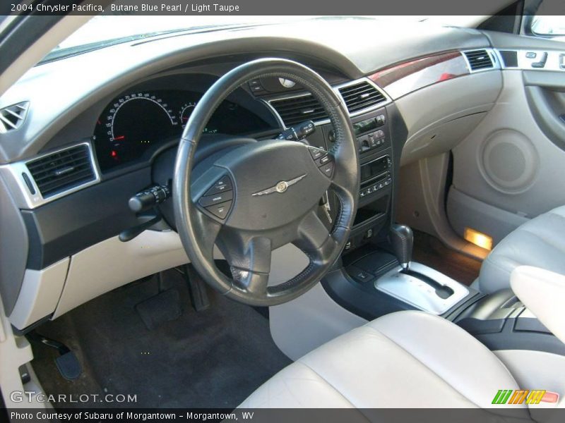 Butane Blue Pearl / Light Taupe 2004 Chrysler Pacifica
