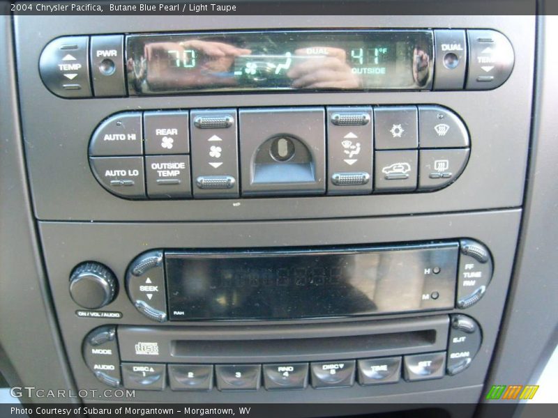 Butane Blue Pearl / Light Taupe 2004 Chrysler Pacifica
