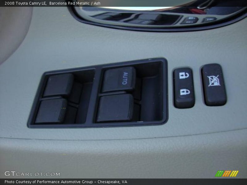 Barcelona Red Metallic / Ash 2008 Toyota Camry LE