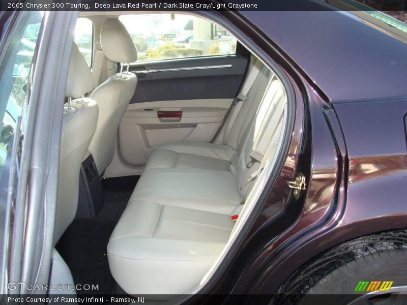 Deep Lava Red Pearl / Dark Slate Gray/Light Graystone 2005 Chrysler 300 Touring
