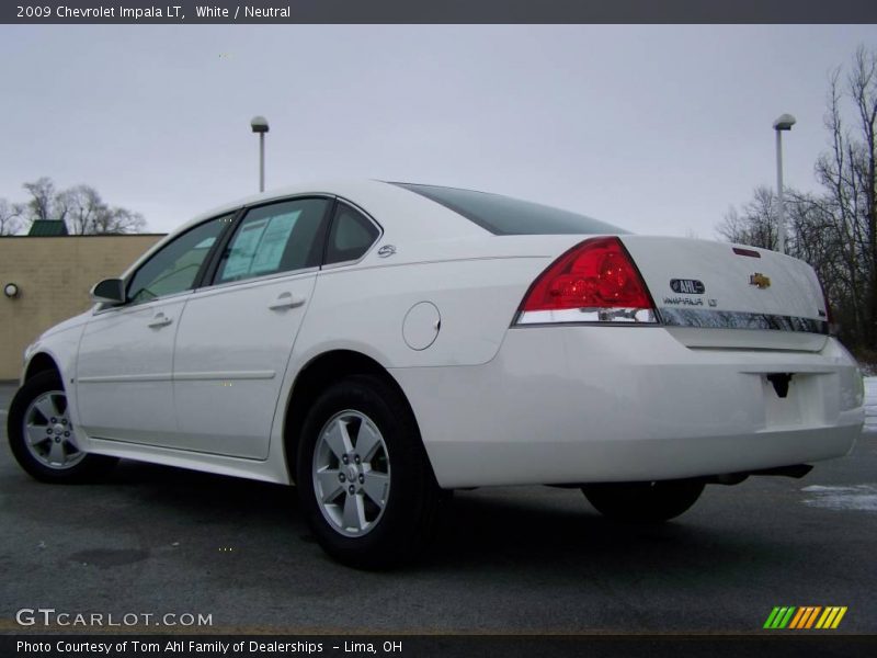 White / Neutral 2009 Chevrolet Impala LT