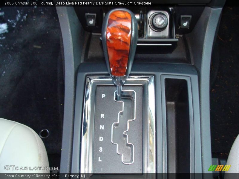 Deep Lava Red Pearl / Dark Slate Gray/Light Graystone 2005 Chrysler 300 Touring