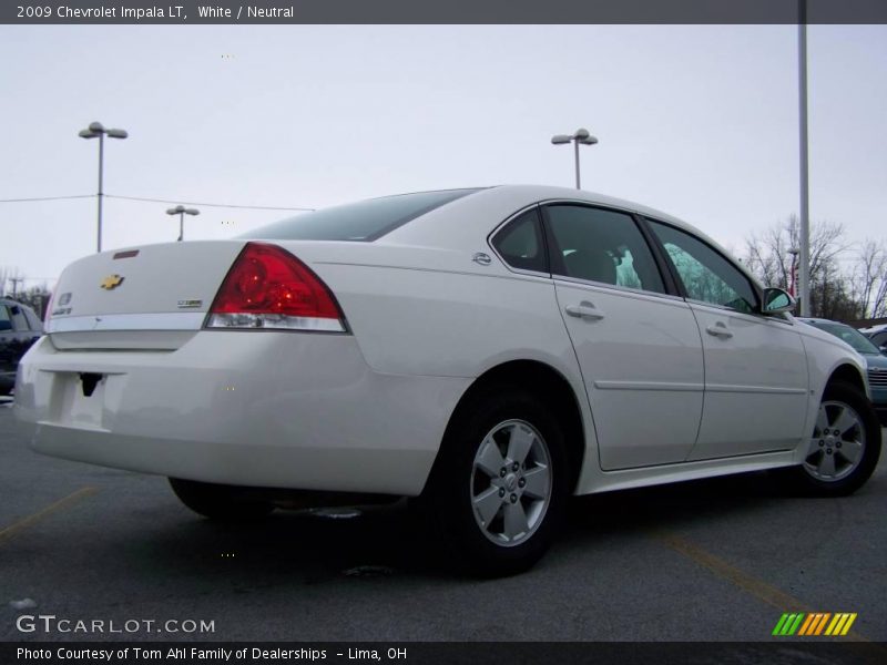 White / Neutral 2009 Chevrolet Impala LT