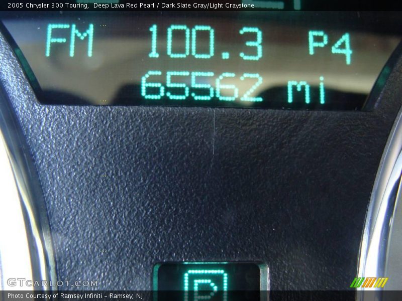 Deep Lava Red Pearl / Dark Slate Gray/Light Graystone 2005 Chrysler 300 Touring
