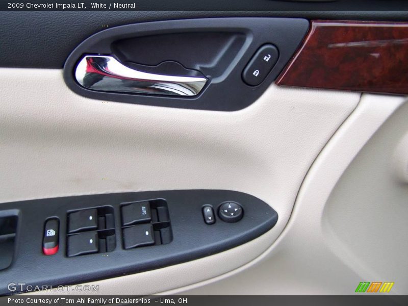 White / Neutral 2009 Chevrolet Impala LT