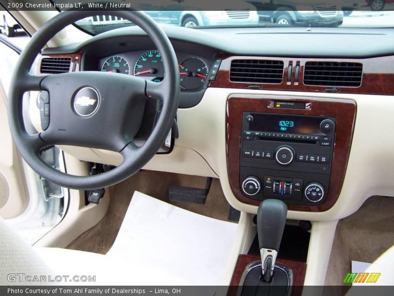 White / Neutral 2009 Chevrolet Impala LT