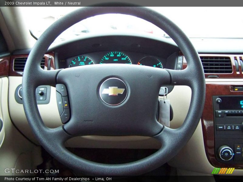 White / Neutral 2009 Chevrolet Impala LT