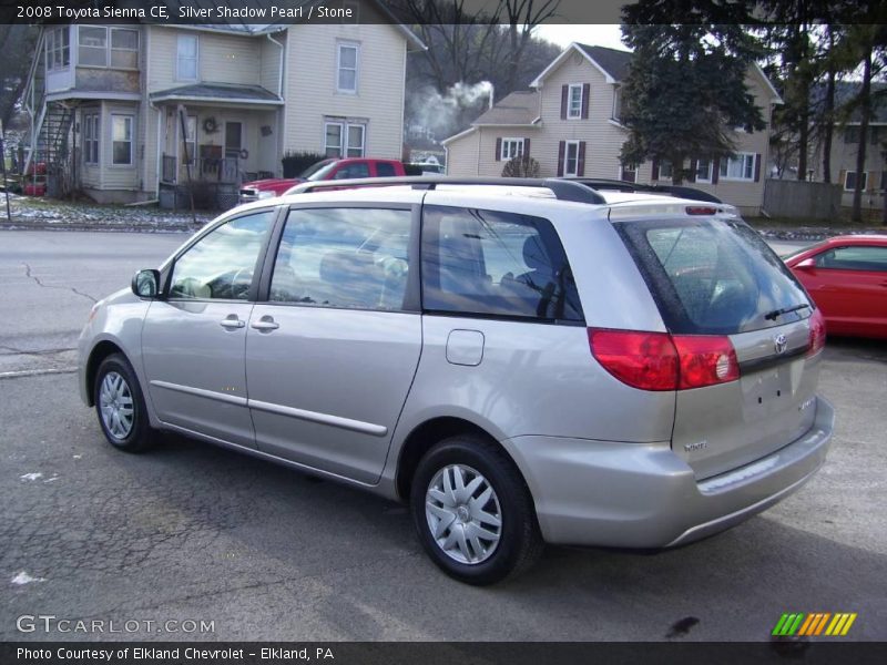 Silver Shadow Pearl / Stone 2008 Toyota Sienna CE