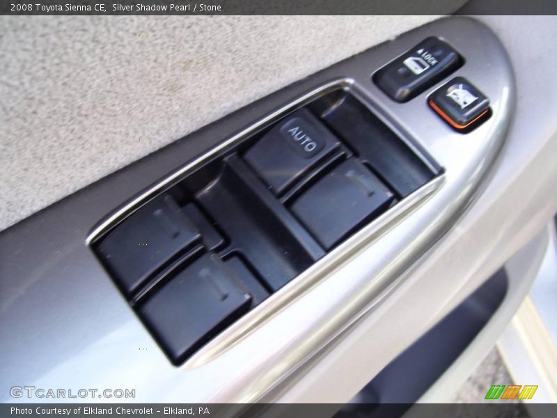 Silver Shadow Pearl / Stone 2008 Toyota Sienna CE