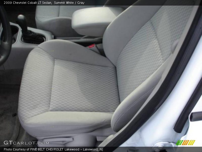 Summit White / Gray 2009 Chevrolet Cobalt LT Sedan