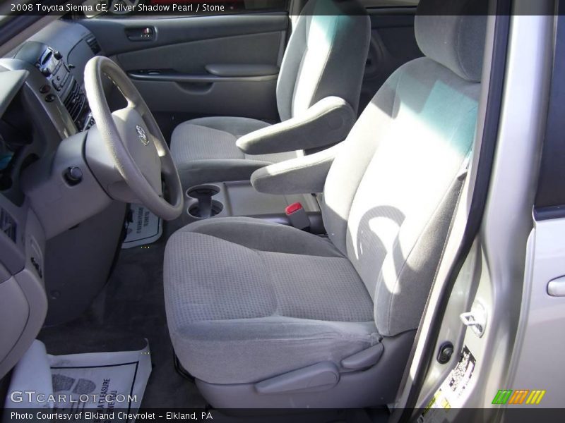 Silver Shadow Pearl / Stone 2008 Toyota Sienna CE