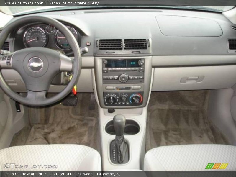 Summit White / Gray 2009 Chevrolet Cobalt LT Sedan