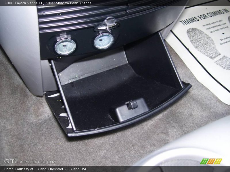 Silver Shadow Pearl / Stone 2008 Toyota Sienna CE