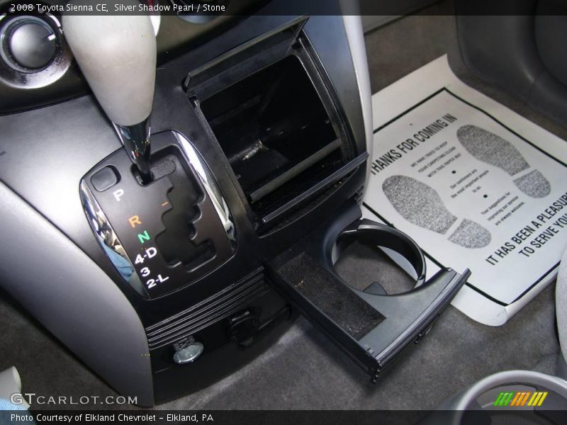 Silver Shadow Pearl / Stone 2008 Toyota Sienna CE