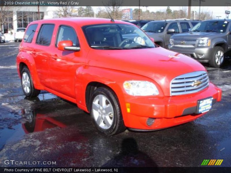 Victory Red / Gray 2009 Chevrolet HHR LT