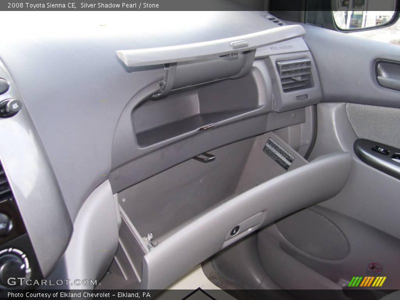 Silver Shadow Pearl / Stone 2008 Toyota Sienna CE