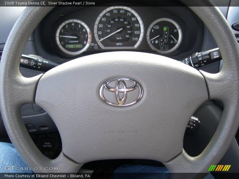 Silver Shadow Pearl / Stone 2008 Toyota Sienna CE