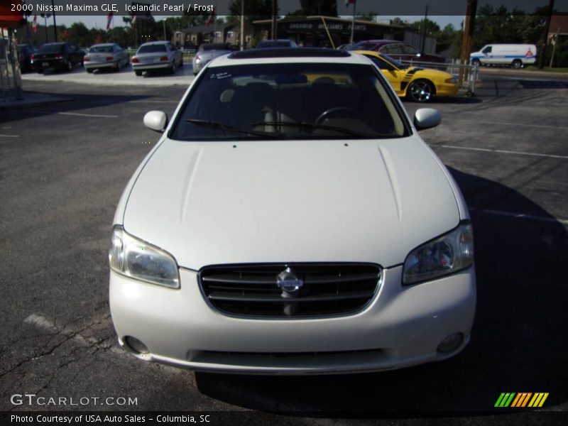 Icelandic Pearl / Frost 2000 Nissan Maxima GLE