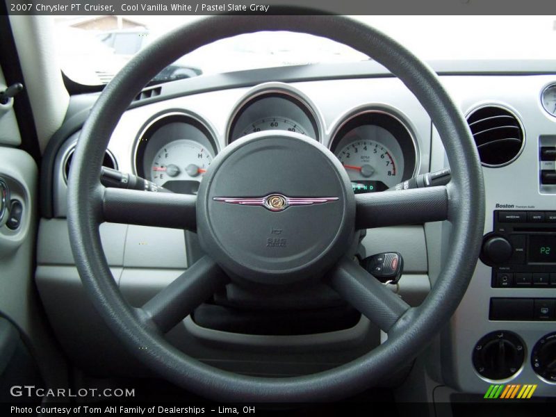 Cool Vanilla White / Pastel Slate Gray 2007 Chrysler PT Cruiser