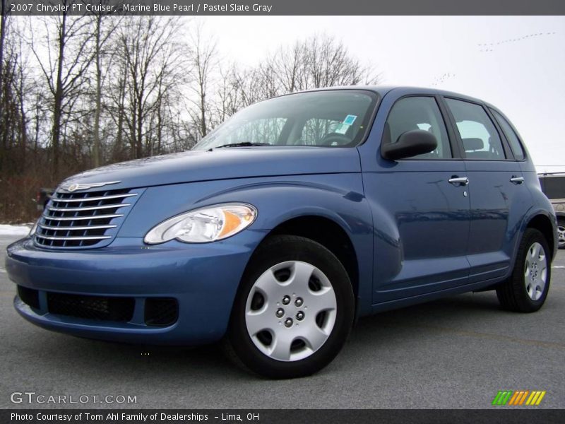 Marine Blue Pearl / Pastel Slate Gray 2007 Chrysler PT Cruiser