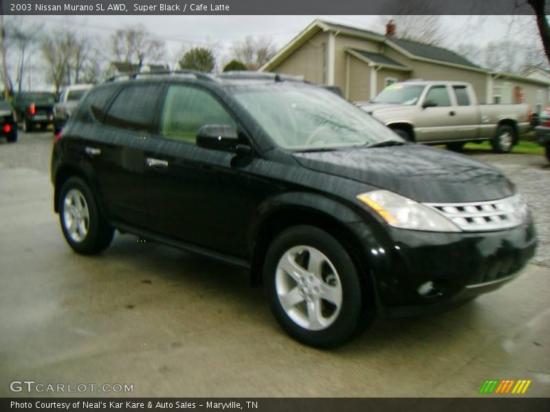 Super Black / Cafe Latte 2003 Nissan Murano SL AWD